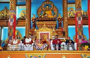 His Holiness the 14th Dalai Lama inaugurated the Thupsung Dhargye Ling Monastery, located at Dirang, 45 km from Bomdila on 6th April 2017.